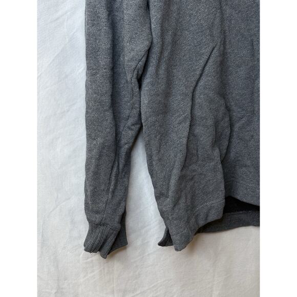 Eddie Bauer 1/4 Zip Sweatshirt Men's M Dark Gray Long Sleeve Pullover - Picture 2 of 5